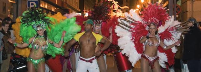 SÁbado de Carnaval 13 de Febrero 18,00 HORAS: CONCENTRACIÓN DE DISFRACES ADUL- TOS (a partir de los 15 años