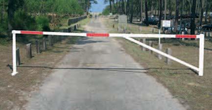 Barreras de limitación de accesos Barreras de limitación de accesos Barrera giratoria universal Una barrera telescópica que se adapta a todos los anchos de vía.