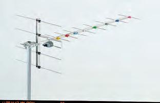 Antenas UHF Yagi para grupos de canales 1/./R. 1F.. Antenas Yagi para grupos de canales.