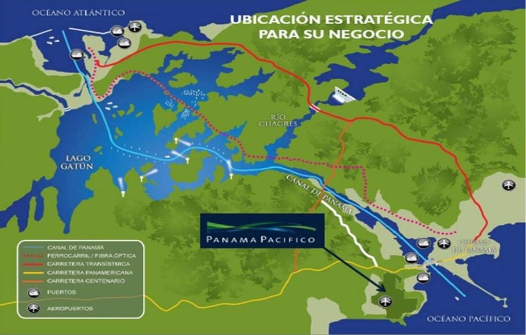 Panamá ubicación estratégica Proximidad a zonas propensas a los desastres Disponibilidad de una plataforma única de