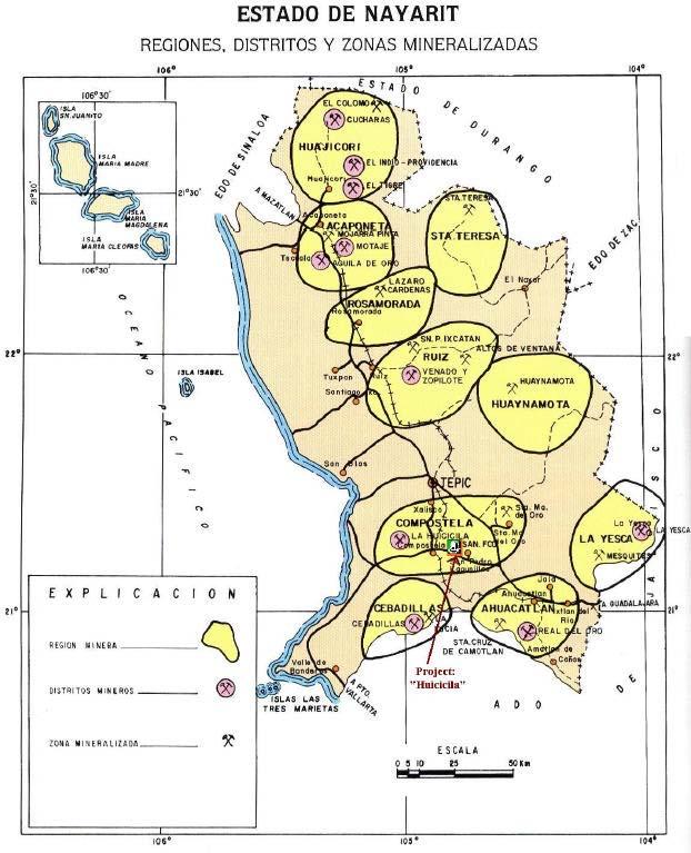 Geología Regional La región de Campostela se ubica dentro de la provincia fisiografica denominada Eje Neovolcanico que se caracteriza por presentar aparatos volcánicos, entre los que sobresalen los