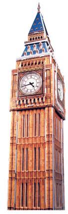 PVP: 9,95 3D-PUZZLE BIG BEN Puzzle en 3D de la Torre del Big Ben de Londres.