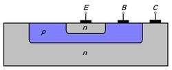 trasistor NPN plica