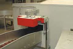 plástico Clase KC transportador de cajas o contenedores Parámetros de aplicación Dimensiones: Rojo = viablidad técnica Blanco = conformidad de regulación 100 LH = 250