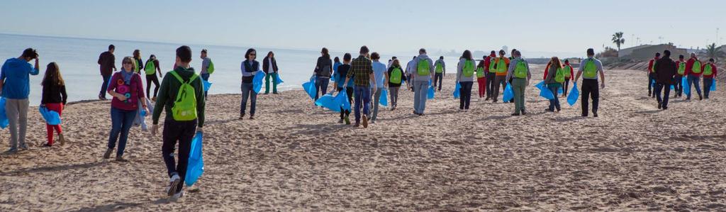 Concienciación ciudadana Inventario de campañas de voluntariado en playas, fondos someros, ríos y de educación preventiva Inventario de acciones de
