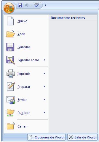 Haz clic en el botón Guardar y observa cómo cambia la barra de título; ahora podrá Prueba1, en lugar de Documento1.