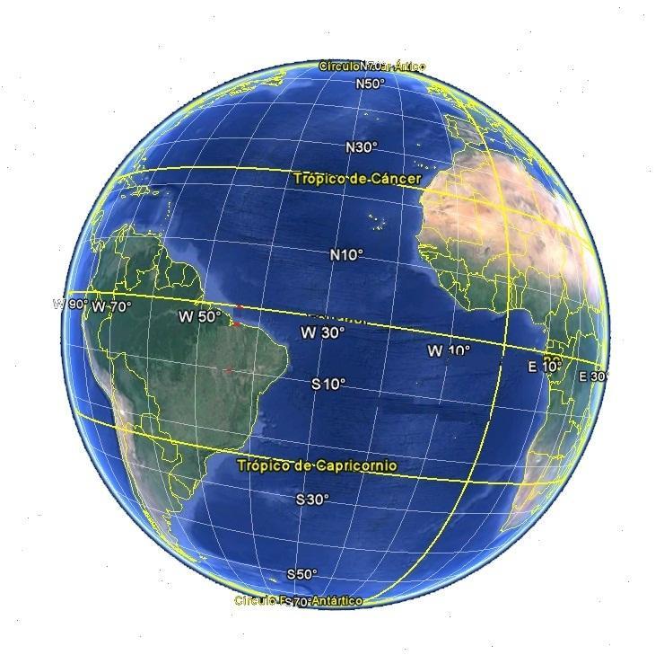 Coordenadas Geográficas Latitud Distancia medida entre un punto de la superficie terrestre y la línea del Ecuador.