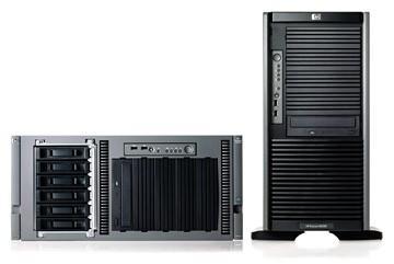 ProLiant ML350 G5 Formato Torre 5U Procesador Memoria Intel Xeon Quad-Core: E5420 de 2.5GHz,12MB (2x6MB) L2 caché Soporta hasta dos procesadores Almac. Interno HP SAS: 1.