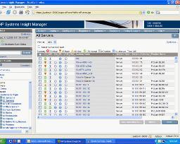 HP SIM + ProLiant Essentials Total ProLiant server management Integrated Lightsout Advanced Pack Performance Management