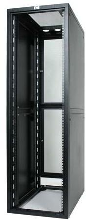 Rack HP 5642 Bajo Costo Cumple con los estandares de la industria 19 pulgadas de ancho 1000mm de profundidad 42U de altura Incluye herramientas para ensamblaje Paneles