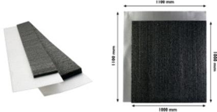 0,62 Panel compuesto de EPS elastificado de baja conductividad térmica