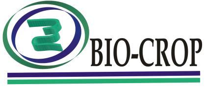 POLÍTICA DE TRATAMIENTO DE LA INFORMACIÓN BIO-CROP S.A.S. 1. NUESTRA EMPRESA BIO-CROP S.A.S. Somos una empresa Colombiana productora y comercializadora de fertilizantes, codyudantes y Bioinsumos para el sector agrícola.