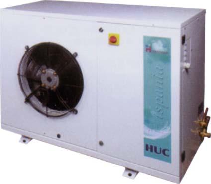 HOSTELERIA Y CLIMATIZACION 455 Unidades condensadoras HUC Hispania Caracteristicas generales Características generales: Las unidades condensadoras HUC estan diseñadas para la refrigeración comercial