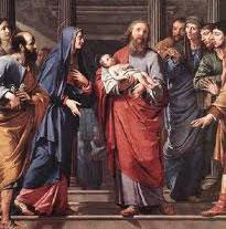 2 DE FEBRERO Hoy, con Simeón y Ana, contemplamos al Niño Divino, el Verbo Encarnado, que es presentado en el Templo: el Templo de nuestro corazón.
