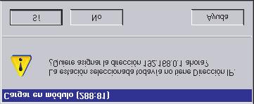 Unidades de aprendizaje 3.7 7. Paso: Puesta en marcha de la CPU 317-2 PN/DP 5. Seleccione la fila con la dirección MAC de la CPU y confirme con "Aceptar". Resultado: Se abre la ventana de avisos. 6.