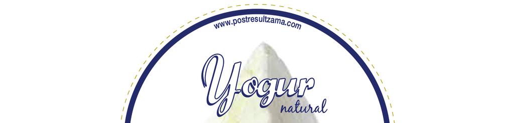 c YOGUR NATURAL Yogur natural de leche de oveja 1503141 /NA Formato de presentación: Tarrina PP blanca, con tapa