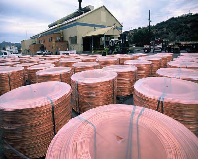 (US$ 4,277 millones). Los principales mercados de destino del cobre peruano fueron China, Japón, Corea del Sur, India, entre otros.