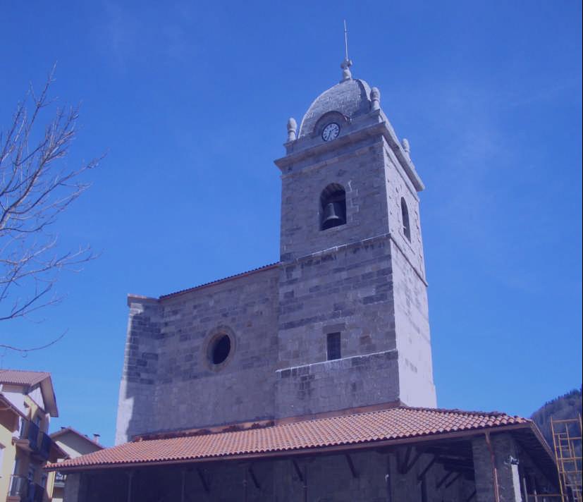El edificio que conforma actualmente la Iglesia de San Miguel de Irura (Guipúzcoa) data de la época renacentista.