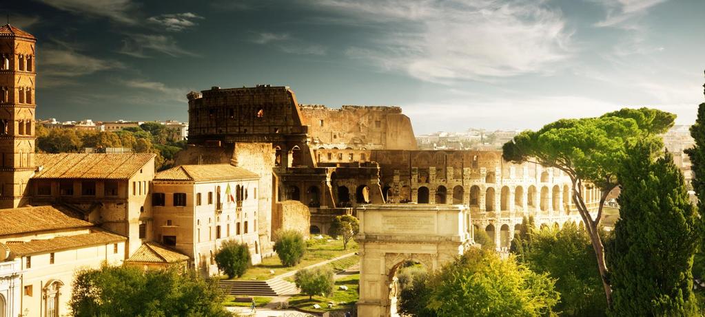 Roma es conocida como la Ciudad Eterna porque en ella el tiempo parece haberse parado.