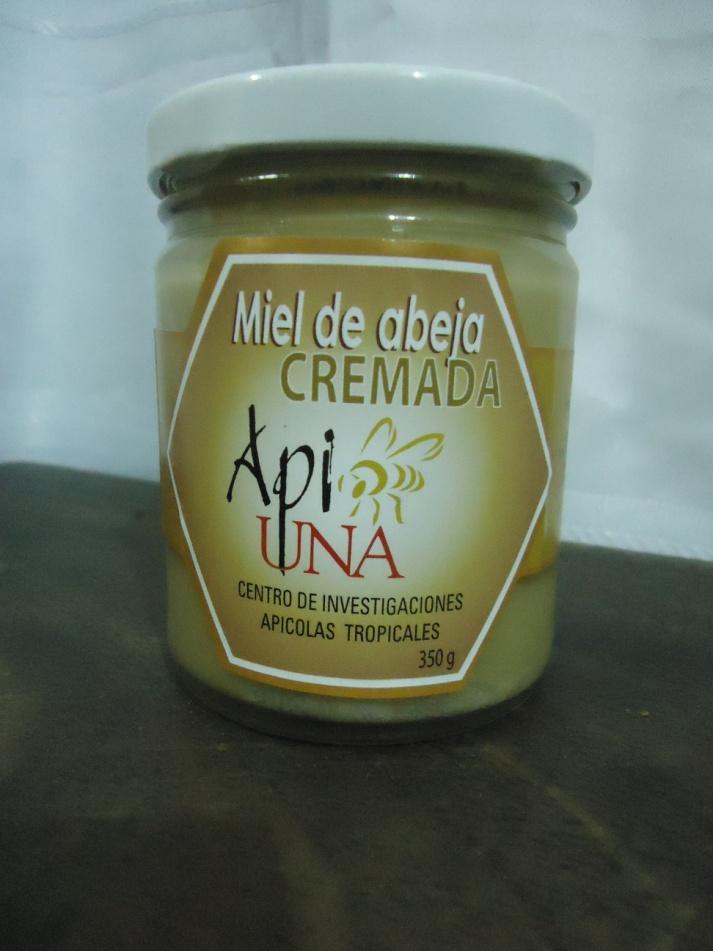 Miel de Abeja Cremada Descripción: Miel de Abeja pura en Crema.