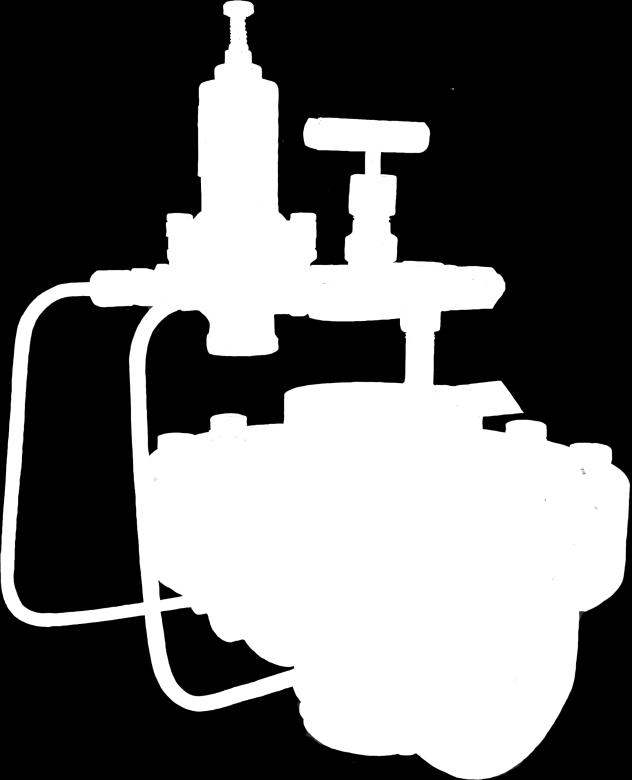 La válvula puede ser usada para servicio de agua, aire y la mayoría de gases.