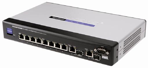 Switch Ethernet 10/100 de 8 puertos Cisco SRW208MP: WebView/Max PoE Switches gestionados Cisco Small Business Switch inteligente, fiable y seguro con PoE para empresas pequeñas en crecimiento Lo más