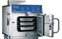 Los cocedores a presión ROSINOX Grandes Cuisines están equipados con un sistema de regulación de eficacia probada.