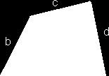 P = B + b + c + d ) A = a. (B + b)/ (El área de un trapecio es igual al producto de la semisuma de las bases ( B + b )/ por la altura ( a ) ) Ejemplo: 7.