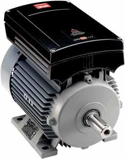 VLT DriveMotor FCM 300 El VLT FCM 300 es un producto completo, convertidor-motor, que combina un convertidor de frecuencia VLT con un motor de serie de alta calidad en un solo producto.