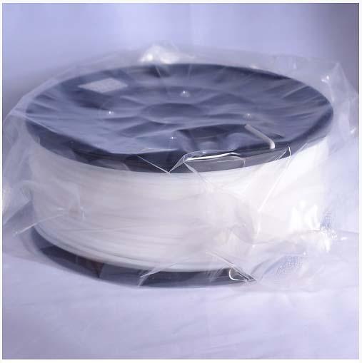 MATERIAL UTILIZADO ABS (acrilonitrilo, butadieno y estireno) suministrado en bobinas de 1kg de filamento de 3 mm de diámetro, aproximadamente 275 m de longitud.