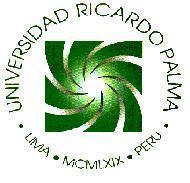 UNIVERSIDAD RICARDO PALMA Facultad de Ingeniería ESCUELA ACADÉMICO PROFESIONAL DE INGENIERÍA INDUSTRIAL 1.