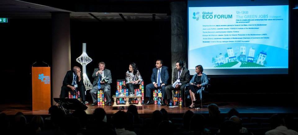 Blue Eco Forum 2017 Research, Dialogues and Festival for a Sustainable Mediterranean Sea Organizado anualmente por la asociación eco-union en Barcelona, los eco-foros son de alto nivel, de múltiples