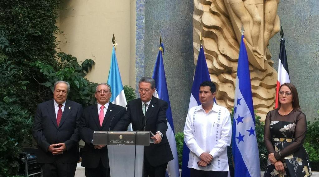 Embajadas centroamericanas conmemoran el 196 aniversario de independencia Madrid, España.