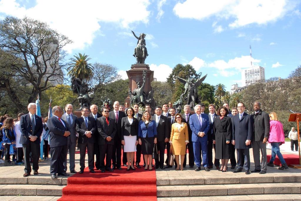 Con actividades cívicas Embajada de Honduras en Argentina conmemora los 196 años de Independencia centroamericana Buenos Aires, Argentina.