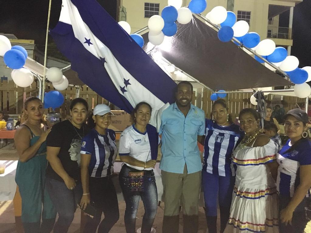 Con jornada cultural conmemoran fiestas patrias en Belice San Pedro.