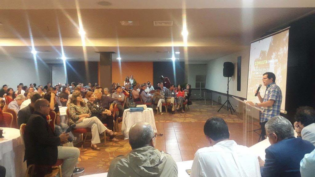Programa Como presentación inicial al evento el Representante Ricky Domínguez le dirigió unas palabras a los presentes, seguido por el Honorable Alcalde de la Ciudad de Panamá, José Blandón y por