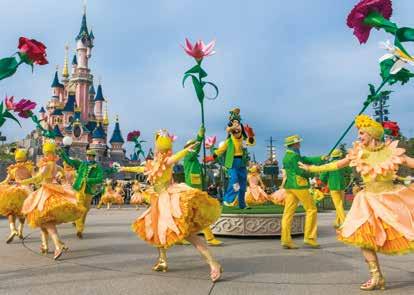 Aquí te esperan los Personajes Disney para celebrar con su desbordante alegría la llegada de la primavera.