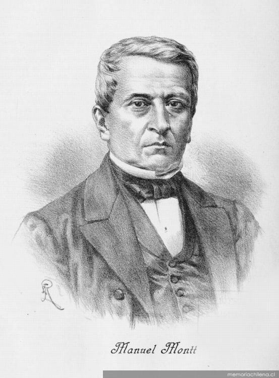 Manuel Montt (1851-1861) Su gobierno se caracteriza por, La concentración del prestigio y el poder en la aristocracia terrateniente. El aumento de las inversiones en educación pública y privada.