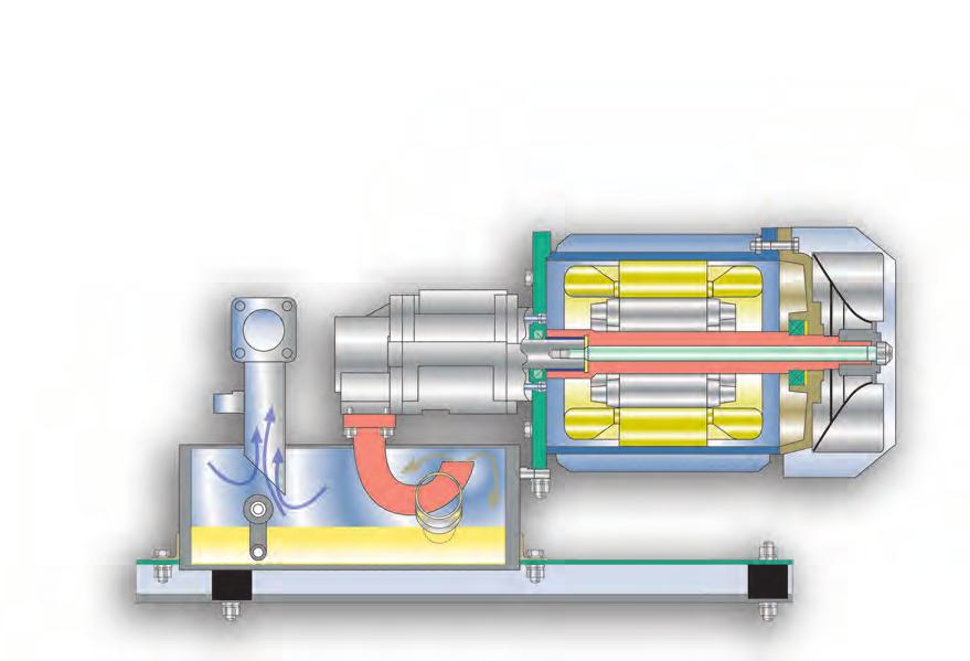 Diseño innovador Esquema de montaje ER 4/5/11p -7/11/15/VF 1.Rotor del motor. 2.Estator del motor. 3.Rotor. 4.Eje del rotor. 5.Ventilador del motor. 6.