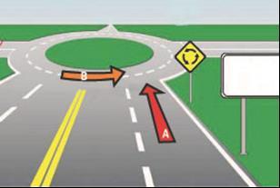 4) Reforzar con la señal manual cuando el giro se realice para ingresar en una vía de poca importancia o en un predio frentista.
