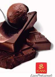 Postres Coberturas de chocolate fondente ICAM8327 Fondente Monorigine Uganda 78% min. de cacao, 21% máx. de azúcar y 43% manteca de cacao. Recomendada para molde, ganache y heladería.