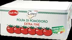 Pomodori Pelati Pulpa de tomate extra fina 2 bag in