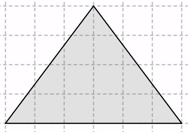 5. Con las figuras del tangram construye un pentágono de área 6 cuando se toma como unidad de superficie el triángulo pequeño.