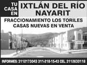 10 CLASIFICADOS MERIDIANO DE NAYARIT TAMBIÉN BUSCA TUS PUBLICACIONES EN: Se vende terreno Frente a la Playa 15x100 en San Blas OPORTUNIDAD 311-246-05-05.