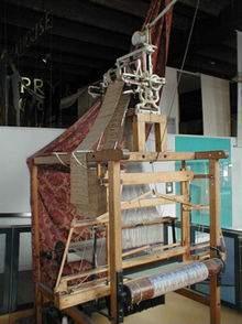 Manufactura Telar de Jacquard Telar mecánico inventado en 1801.