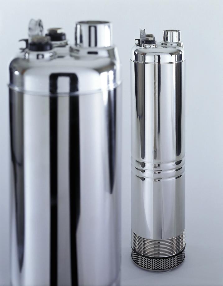 Robusta y fiable bomba sumergible Grundfos SPO de 5 Robusta y versátil Caudal hasta 6.5 m³/h a presión máx.