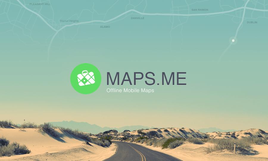 MAPS.ME Aplicación gratuita para ios y Android de mapas offline Creada en