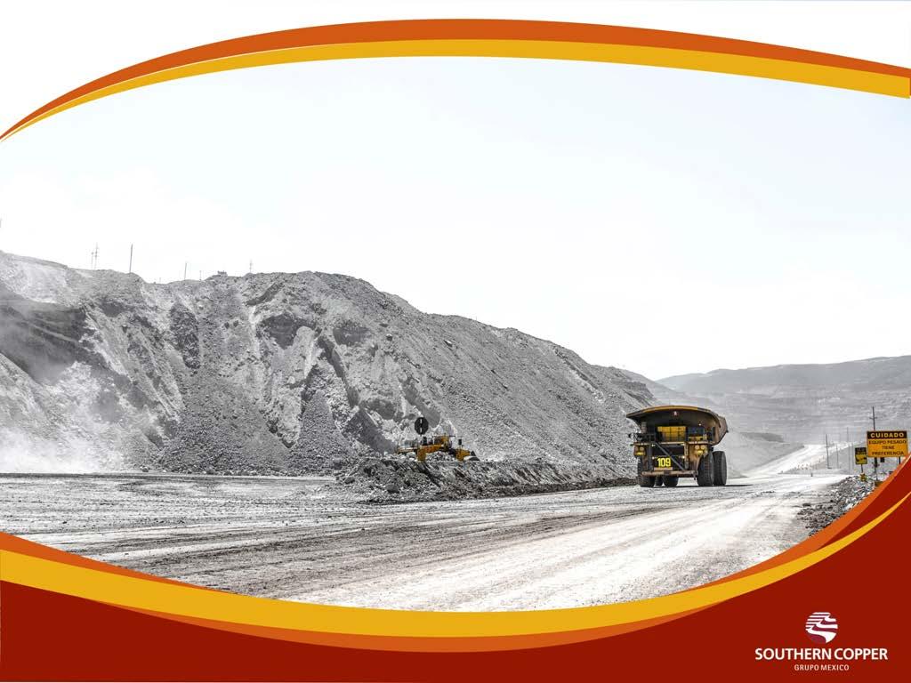 La Corporación Southern Copper Corporation es uno de los mayores productores integrados de cobre.