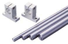 Los soportes brida de eje son de aluminio y se caracterizan por su gran rigidez y una gran