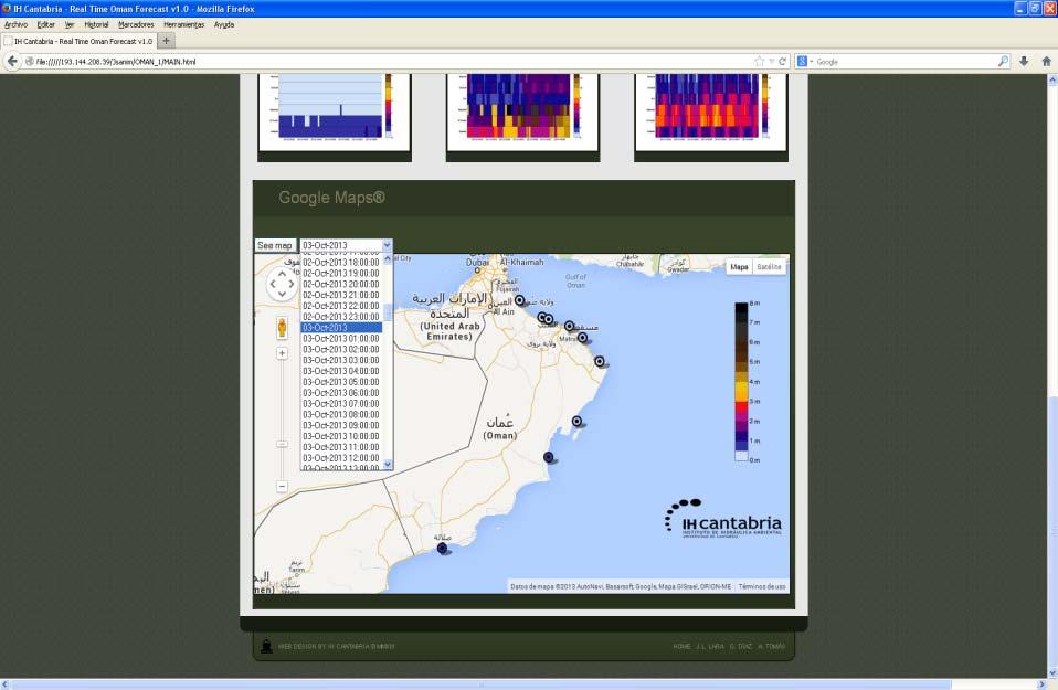 Propagación de peores casos de Tsunamis: Modelo C3 Aplicación n Costa Española Secretaria